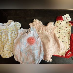 0-3 and 3-6 month baby girl spring summer lot